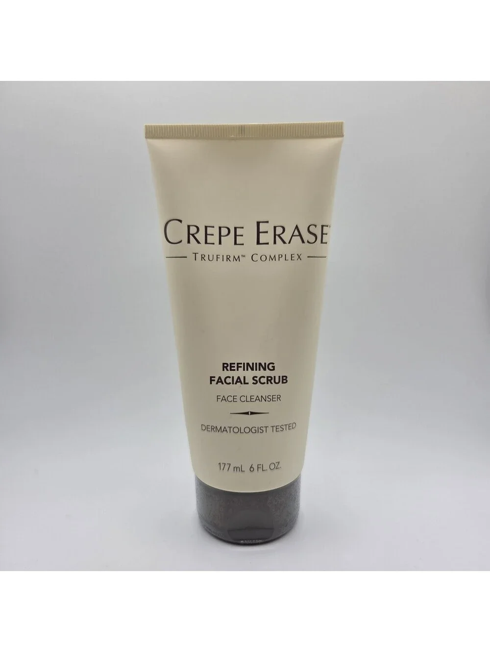 Body Firm CREPE ERASE Advanced Refining Facial Scrub BRAND NEW SEALED 6 oz